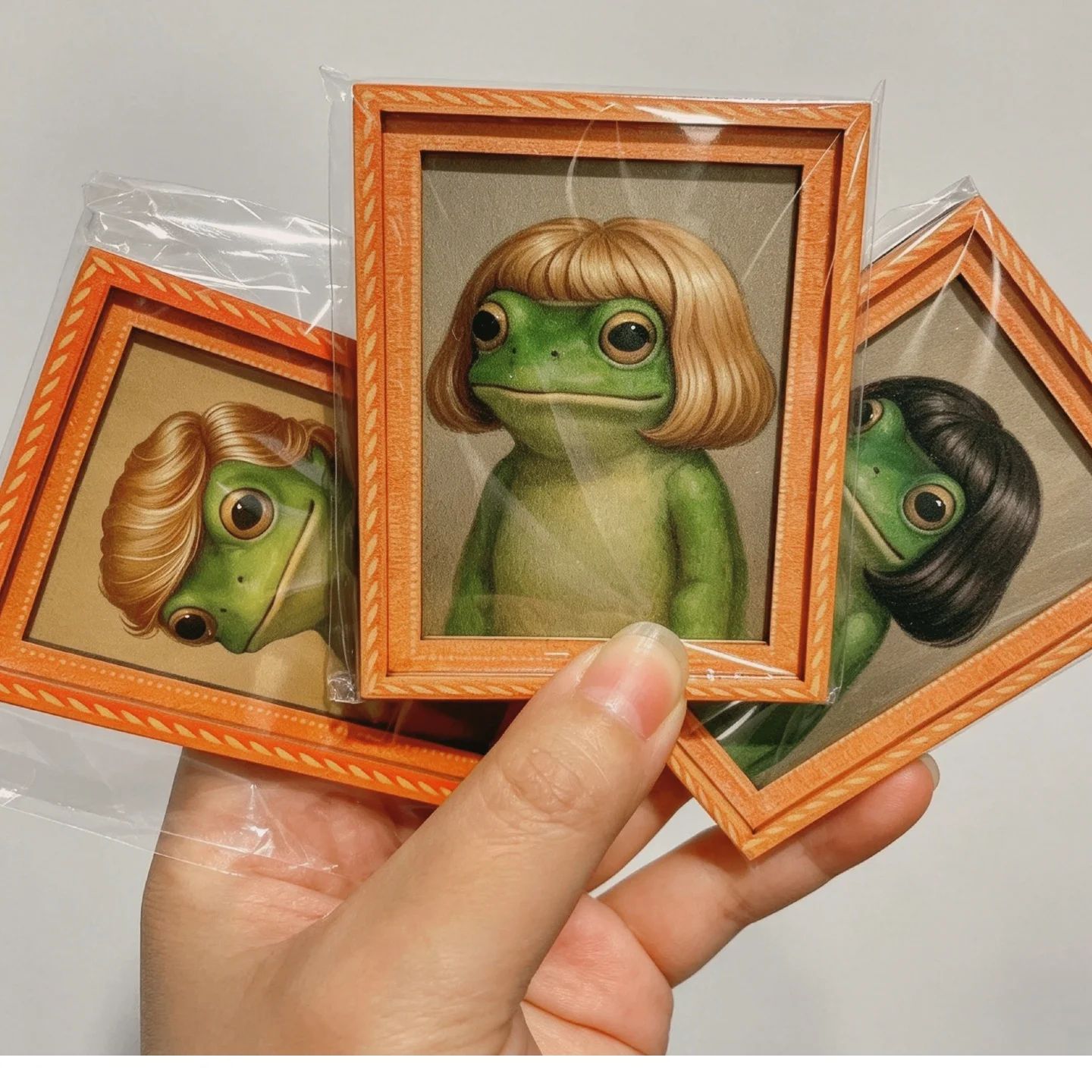 Mini marco de fotos de madera  - Engraved Wood Frame reseña y precio