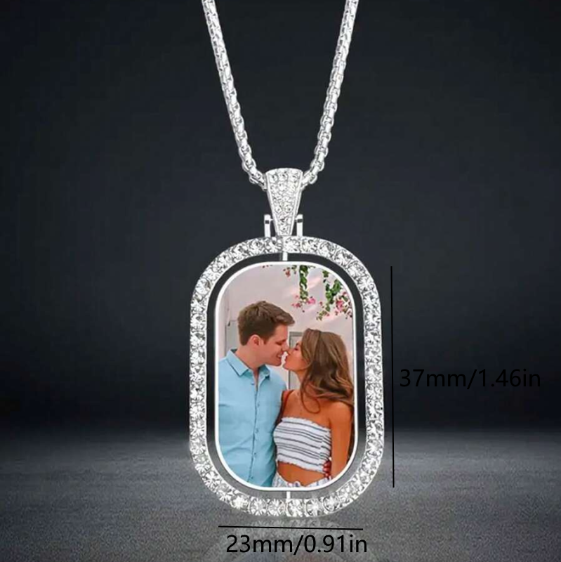 Collar con Colgante de Foto Pe - Pet Portrait Custom reseña y precio
