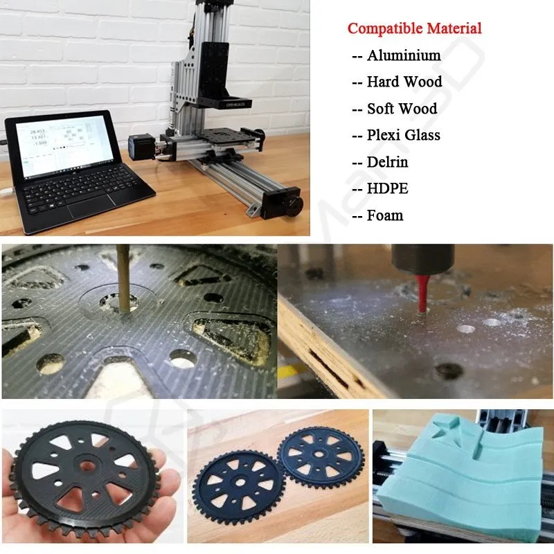 Kit mecánico CNC de 3 ejes Ope - Engraved Wood Frame reseña y precio