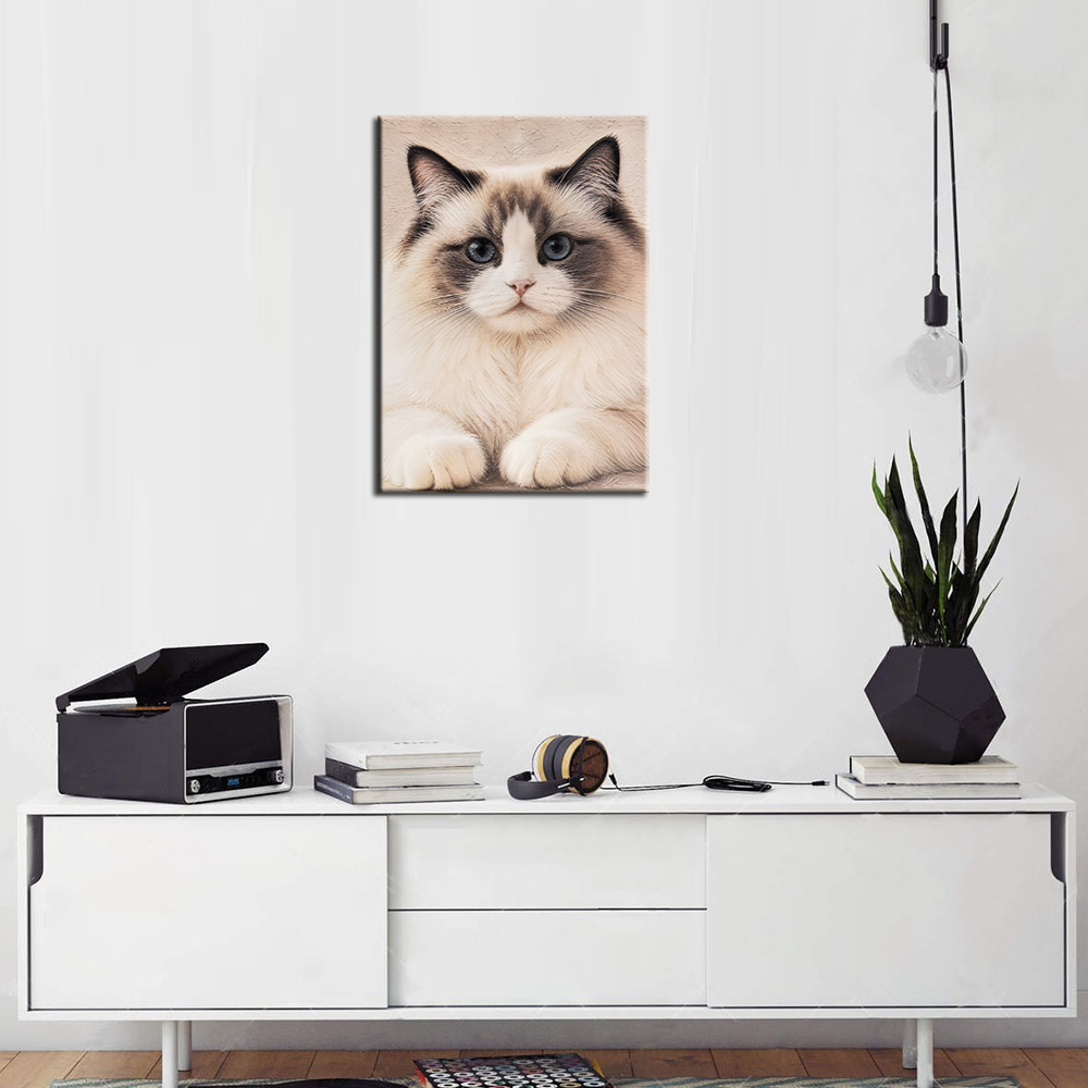 Retrato de gato personalizado  - Pet Portrait Custom reseña y precio